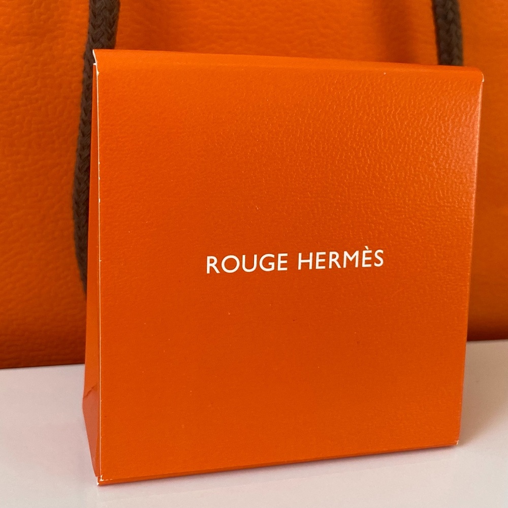 HERMES ROUGE HERMES ROUGE CASAQUE RED LIPSTICK 40 SATINE 64 MATTE SAMPLES
